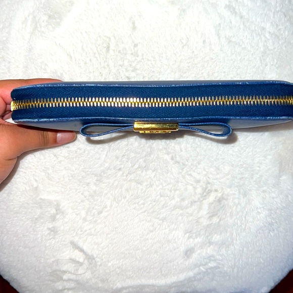 Prada Blue Leather Wallet - Picture 9 of 9